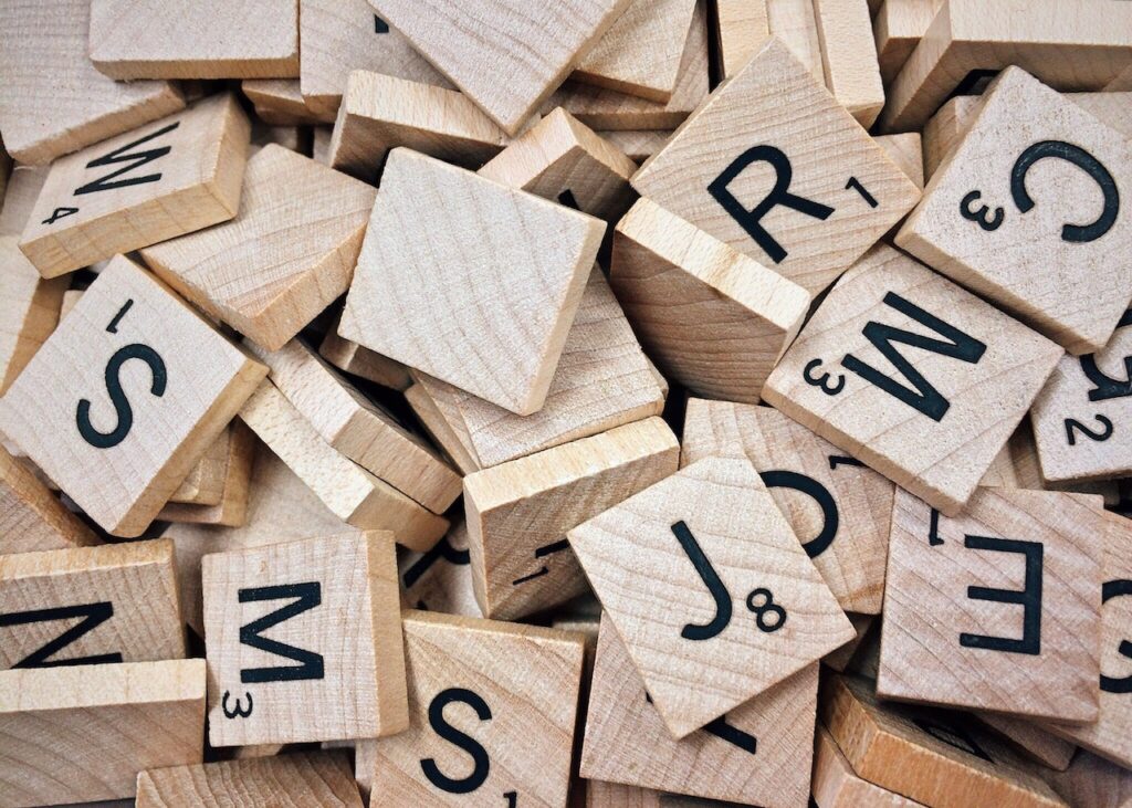 jumbled letters - Photo by Pixabay for Pexels