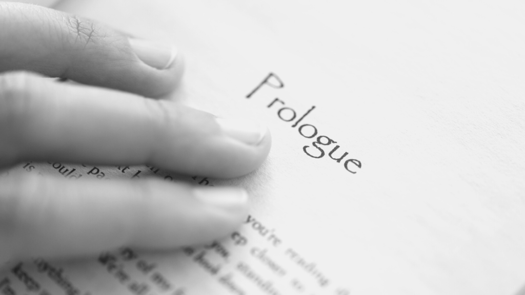 what is a prologue?