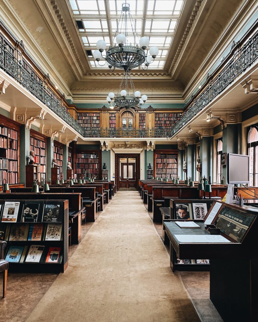 Historical library - Photo by Francesca Grima on Unsplash