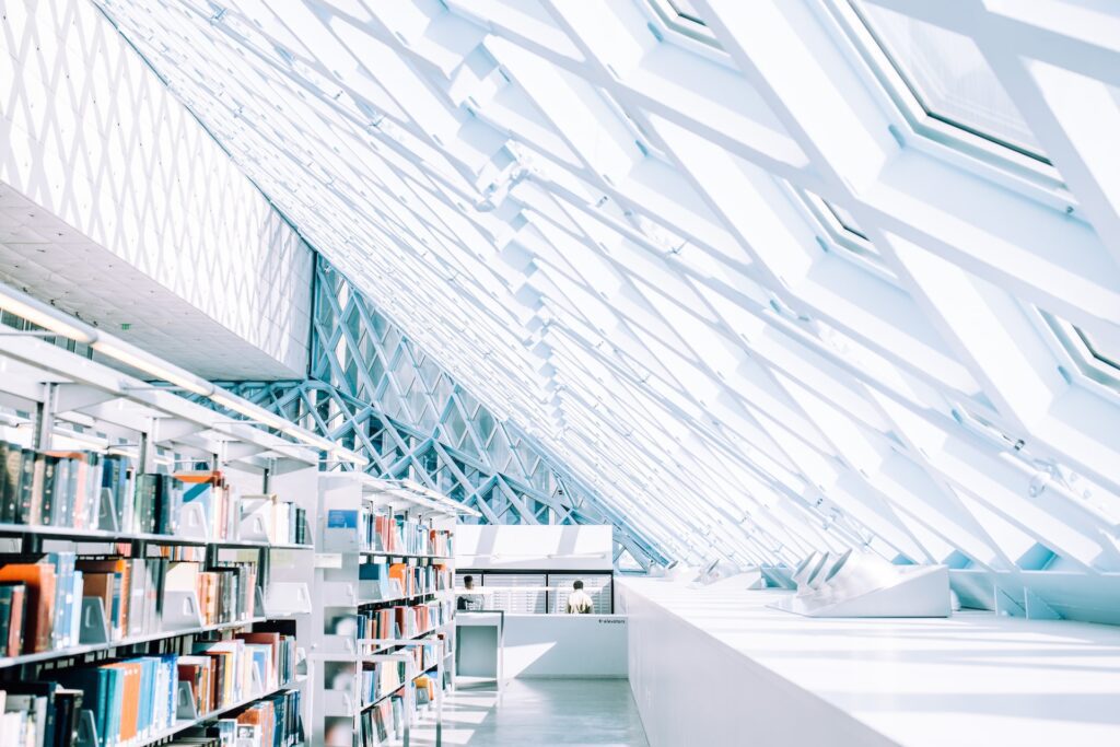 Modern library - Photo by Sylvia Yang on Unsplash