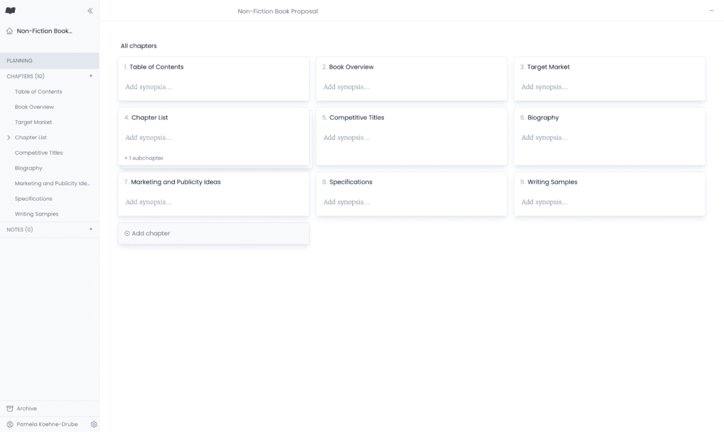 Novlr Project plan